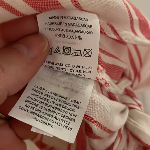 ✨Madewell Side-Tie Tank in Marcia Stripe - Picture 7 of 9